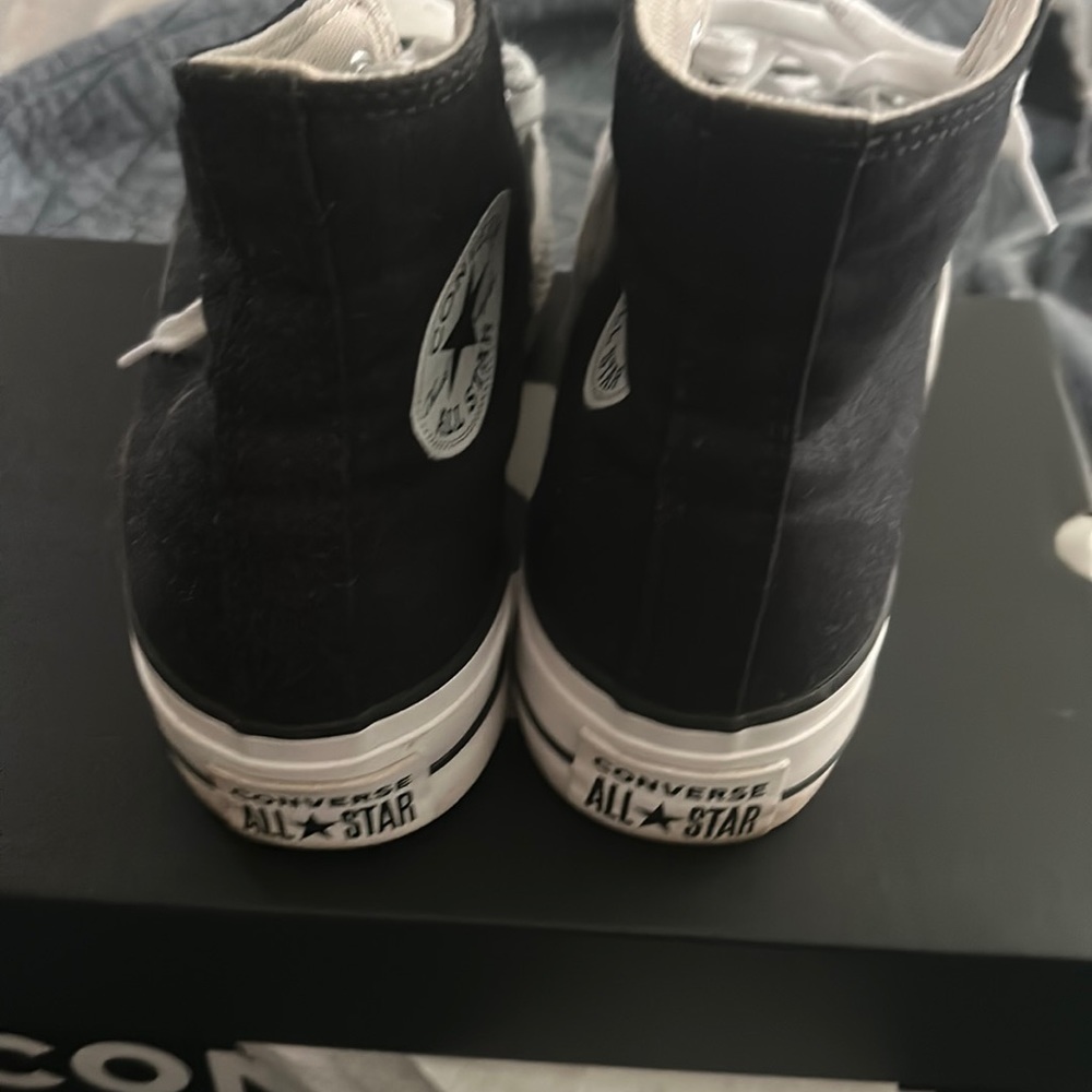 Cute Platform Black Converse - image 3